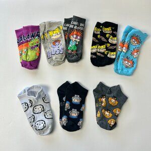 Bundle B Womens / Juniors Rugrats and Harry Potter Socks